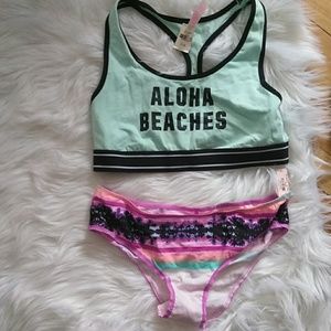 24h sale Pink Victoria's Secret set
